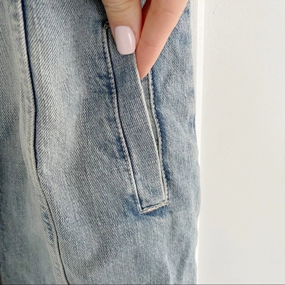 SER.O.YA Denim Mini Dress - Picture 7 of 9